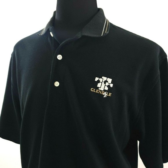 Port Authority Glendale Arizona AZ Short Sleeve Polo Shirt Mens Large City Work - Picture 6 of 10